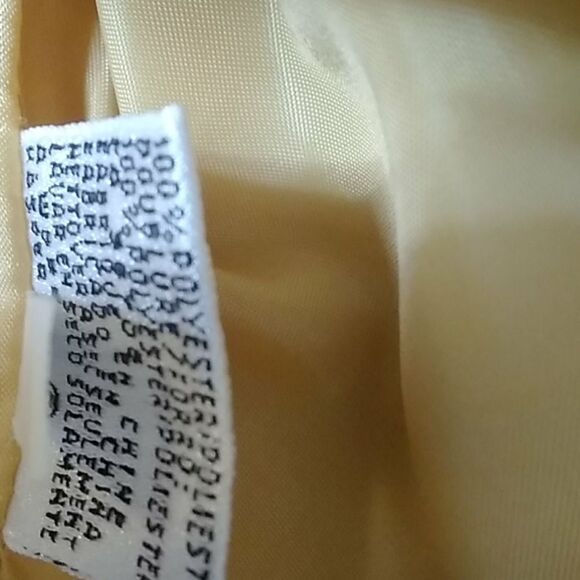 2PC Le Suit PETITE TOWSuit , Shirt Yalow Women Size 16 - Picture 14 of 14